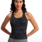 Butterluxe Waist-Length Crewneck Tank Racerback