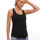 Pima Cotton Hip-Length Tank Racerback