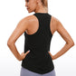 Pima Cotton Hip-Length Tank Racerback