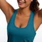 Pima Cotton Hip-Length Tank Racerback