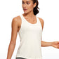 Pima Cotton Hip-Length Tank Racerback