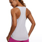 Pima Cotton Hip-Length Tank Racerback