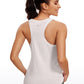 Pima Cotton Hip-Length Tank Racerback