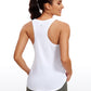 Pima Cotton Hip-Length Tank Racerback