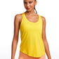 Pima Cotton Hip-Length Tank Racerback