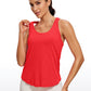 Pima Cotton Hip-Length Tank Racerback