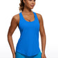 Pima Cotton Hip-Length Tank Racerback