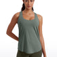 Pima Cotton Hip-Length Tank Racerback