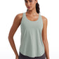 Pima Cotton Hip-Length Tank Racerback