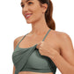 Butterluxe Hip Length Built-in Bra Tank Y Back