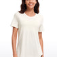 Pima Cotton Short Sleeves Round Neck