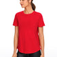 Pima Cotton Short Sleeves Round Neck