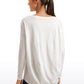 Pima Cotton Long Sleeves Boat Neck