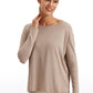 Pima Cotton Long Sleeves Boat Neck