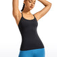 Speedy Seamless Built-in Bra Tank Y-back