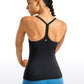 Speedy Seamless Built-in Bra Tank Y-back