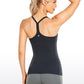 Speedy Seamless Built-in Bra Tank Y-back