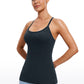 Speedy Seamless Built-in Bra Tank Y-back