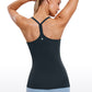 Speedy Seamless Built-in Bra Tank Y-back