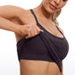 Speedy Seamless Built-in Bra Tank Y-back