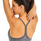 Speedy Seamless Built-in Bra Tank Y-back