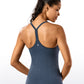 Speedy Seamless Built-in Bra Tank Y-back