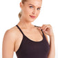 Speedy Seamless Built-in Bra Tank Y-back