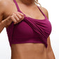 Speedy Seamless Built-in Bra Tank Y-back - Pure Color