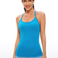 Speedy Seamless Built-in Bra Tank Y-back - Pure Color