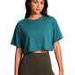 Lightweight Short Sleeves Cropped