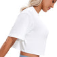 Lightweight Short Sleeves Cropped