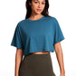 Lightweight Short Sleeves Cropped