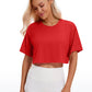 Lightweight Short Sleeves Cropped