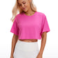 Lightweight Short Sleeves Cropped