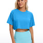 Lightweight Short Sleeves Cropped