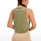 Pima Cotton Crop Tank Deep Armhole