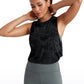 Pima Cotton Crop Tank Deep Armhole