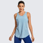 Pima Cotton Tank Split Open Back