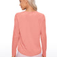 Pima Cotton Workout Long Sleeve