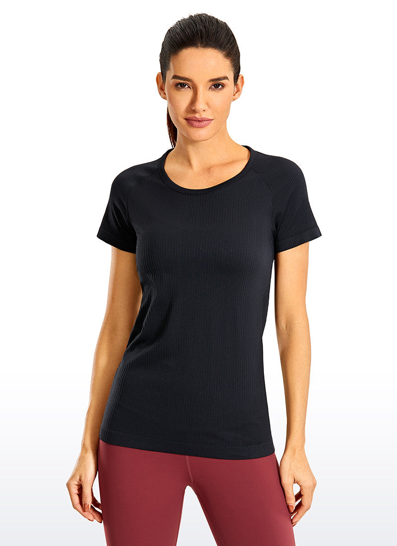 Seamless Raglan Short Sleeves