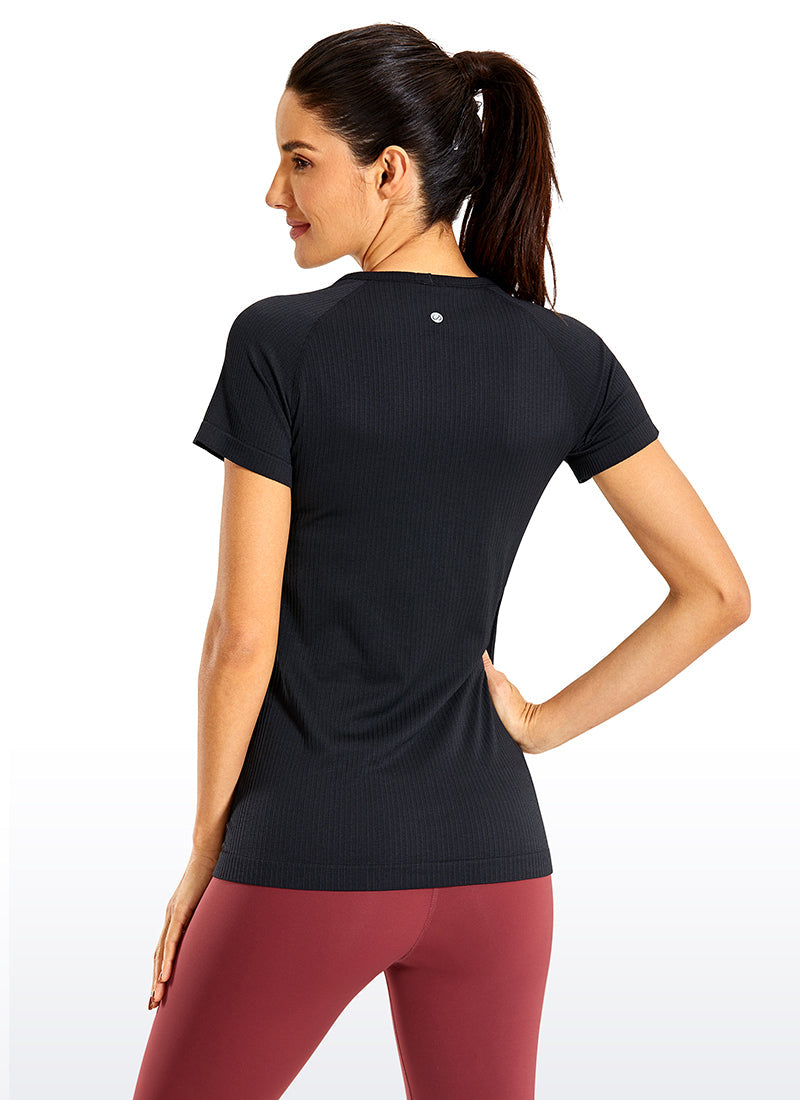 Seamless Raglan Short Sleeves