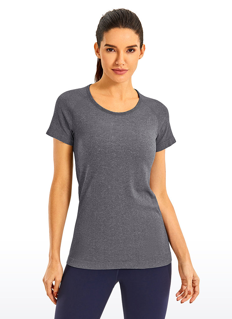 Seamless Raglan Short Sleeves