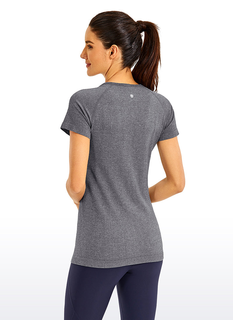 Seamless Raglan Short Sleeves