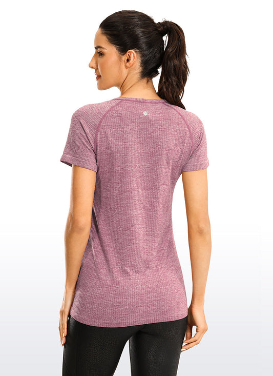 Seamless Raglan Short Sleeves