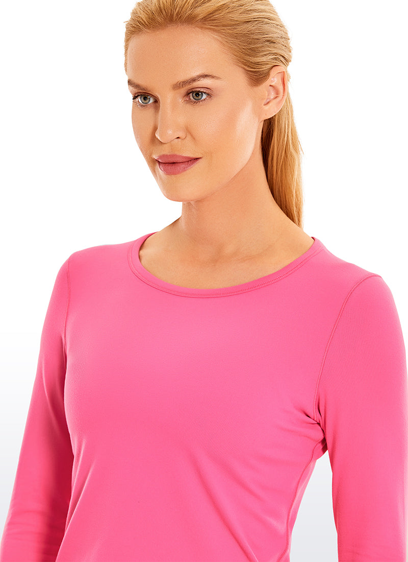 CozyFlex Cropped Thumbhole Top