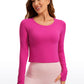 CozyFlex Cropped Thumbhole Pullover