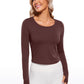 CozyFlex Cropped Thumbhole Pullover