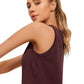 Pima Cotton Crop Tank Round Neck