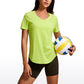 Pima Cotton Yoga Short Sleeves V-Neck