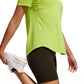 Pima Cotton Yoga Short Sleeves V-Neck